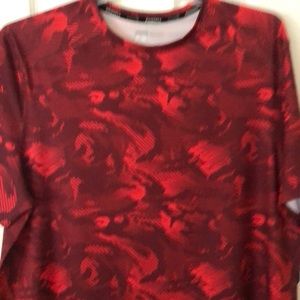 Shirt performance mens new size XL chest 46-48” crew 95% polyester 5% spandex